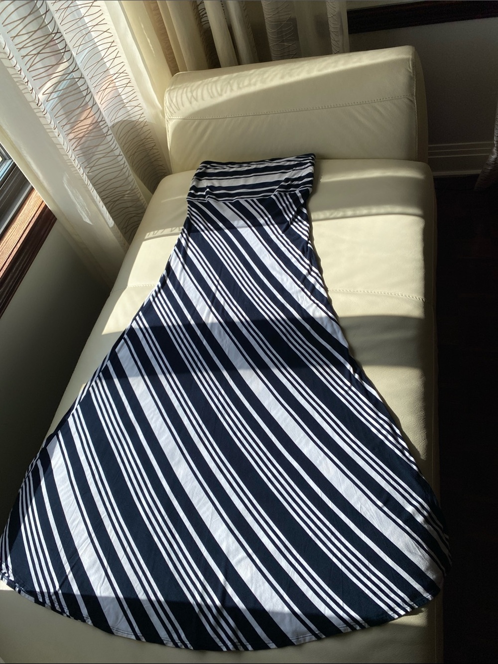 Banana Republic Strapless maxi dress